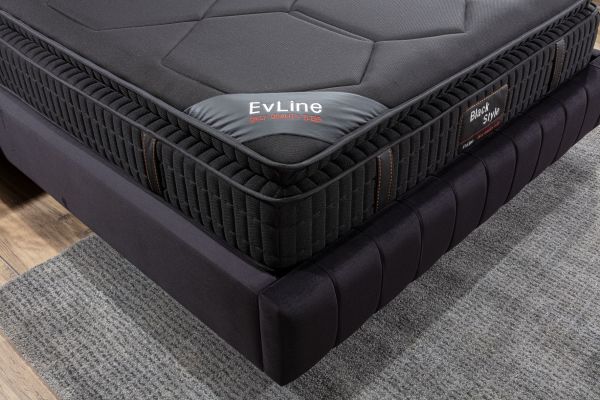 Çift kişilik Yatak Baza Seti | Black Style