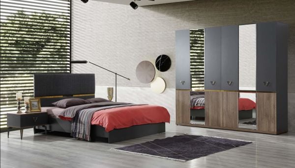 Efsun 6 Kapaklı Yatak Odası Takımı