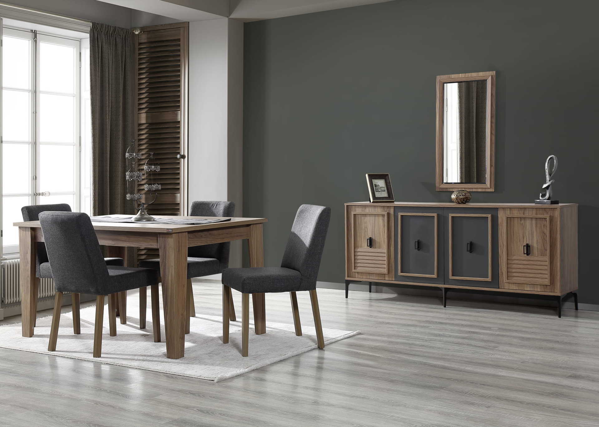 Loft Yemek Odası Takımı