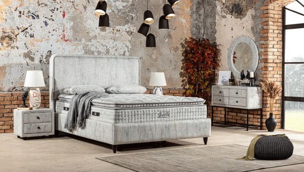 Çift kişilik Yatak Baza Seti | Sevilla