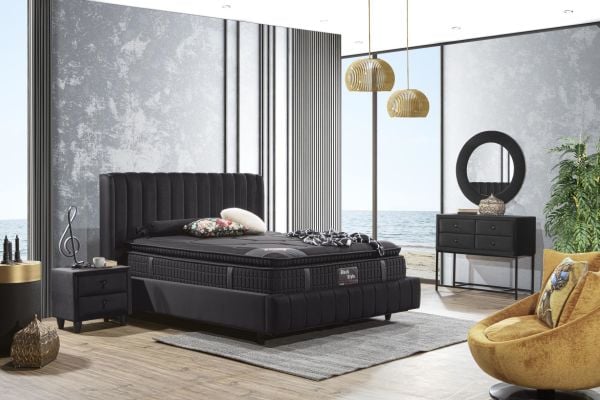 Çift-Tek kişilik Yatak | Black Style